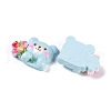 Cartoon Bear Opaque Resin Decoden Cabochons CRES-I031-03-2