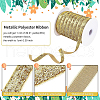 Metallic Polyester Ribbon OCOR-WH0065-13B-2