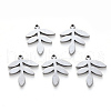 Tarnish Resistant 304 Stainless Steel Pendants STAS-N092-73-1