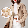 AHADERMAKER Natural Shell Buttons BUTT-GA0001-07-6