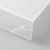 5Pcs 5 Sizes Acrylic Display Risers ODIS-WH0017-092-3
