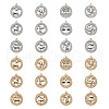 Fashewelry 2 Sets 2 Colors Zinc Alloy Jewelry Pendant Accessories FIND-FW0001-06-10