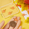 Beebeecraft 8Pcs 304 Stainless Steel Enamel Pendants STAS-BBC0005-36-3