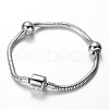 Tarnish Resistant 304 Stainless Steel European Style Snake Chains Bracelet Making STAS-I047-02D-1