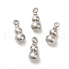 Non-Tarnish 201 Stainless Steel Pendants STAS-Q216-02A-P-1