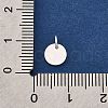 S925 Sterling Silver Blank Charms STER-Q006-06A-S-3