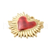 304 Stainless Steel Enamel Pendants STAS-K303-04G-01-2