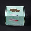 Rectangle Foldable Creative Kraft Paper Gift Box CON-B002-07A-02-5