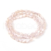 Electroplate Opaque Solid Color Glass Beads Strands EGLA-G035-B-FR05-2