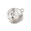 Ocean Theme Brass Charms KK-C096-13C-P-2