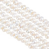 GOMAKERER 2 Strands Grade AA Natural Cultured Freshwater Pearl Beads Strands PEAR-GO0001-11-1
