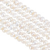GOMAKERER 2 Strands Grade AA Natural Cultured Freshwater Pearl Beads Strands PEAR-GO0001-11-1