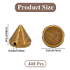 Gorgecraft 440Pcs ABS Beads FIND-GF0006-70C-2