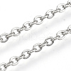Tarnish Resistant 304 Stainless Steel Cable Chains CHS-S006-JN944-2-3