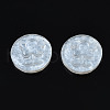 Spray Painted Transparent Resin Cabochons CRES-S302-64-A01-2