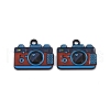 Alloy Enamel Pendants ENAM-R149-12C-EB-1