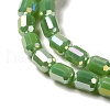 Electroplate Glass Beads Strands EGLA-D031-01A-3