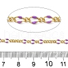 Brass Enamel Figaro Chains CHC-L053-09G-08-3