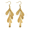Ion Plating(IP) 304 Stainless Steel Earrings for Women EJEW-E304-15G-1