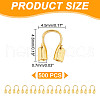 ARRICRAFT 500Pcs Brass Wire Guardian KK-AR0004-17-2