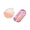Gradient Color Transparent Glass Beads GLAA-B026-01K-2
