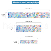 Waterproof PVC Colored Laser Stained Window Film Adhesive Stickers DIY-WH0256-071-2