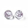 Translucent Acrylic Cabochons TACR-N006-14A-2