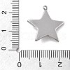 304 Stainless Steel Pendants STAS-Z121-02P-3