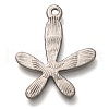 Non-Tarnish 304 Stainless Steel Pendants STAS-H128-05P-1