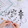 SUNNYCLUE 600Pcs 3 Colors Opaque Plastic Beads KY-SC0001-89-3