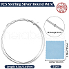 Beebeecraft 0.5M Dead Soft 925 Sterling Silver Wire STER-BBC0006-37-2