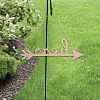 His and Hers Arrow Chair Signs Banner DIY-WH0157-34-7