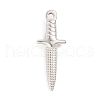 304 Stainless Steel Pendants STAS-YW0002-22-1