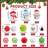   38Pcs 13 Styles Food Grade Eco-Friendly Silicone Beads FIND-PH0022-45-2