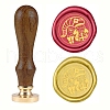 Wax Seal Stamp Set AJEW-WH0131-369-1