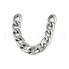 Tarnish Resistant Men's Jewelry Making 304 Stainless Steel Cuban Link Chains CHS-A003M-1.8NK-1