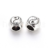 Tibetan Style Alloy European Beads TIBE-N006-83AS-LF-2