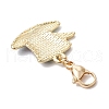 8Pcs 8 Styles Carnival/Mardi Gras Theme Alloy Enamel & Glitter Powder Pendants Decoration HJEW-JM02997-5