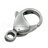 Tarnish Resistant 316 Stainless Steel Lobster Claw Clasps 316-FL18A-1