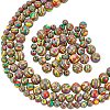 ARRICRAFT 3 Strands 3 Style Synthetic Malachite Beads Strands G-AR0004-31C-1