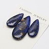 Assembled Synthetic Dyed Gemstone and Bronzite Pendant Sets G-L359-02F-1