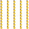 50Pcs Resin Ornaments Cute Little Yellow Duck Ornaments DIY Landscaping JX882A-1