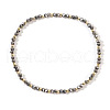 Minimalist Glass Rondelle Beaded Bracelet for Women YA6719-1-1