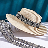 Embroidery Polyester Ribbons OCOR-WH0070-47-2