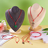Eco-Friendly Korean Waxed Polyester Braided Adjustable Necklace Makings NJEW-TAC0015-03-5