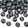 Halloween Theme Handmade Polymer Clay Cabochons CLAY-M005-23-1