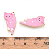Alloy Enamel Pendants ENAM-N063-01-4
