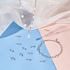 Unicraftale 100Pcs Alloy Hollow Connector Charms FIND-UN0016-41-2