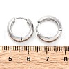 316 Surgical Stainless Steel Hoop Earrings for Women EJEW-G429-01A-P-5