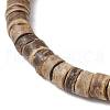 Sea Turtles and Starfish Coconut Beads Bracelets BJEW-JB11882-04-5